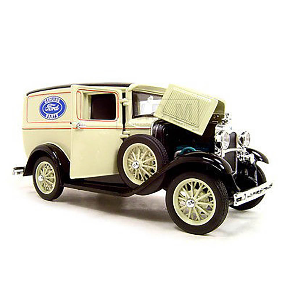 Miniatura Ford Delivery Truck 1931 Creme S Models 1/18 - Imagem 5