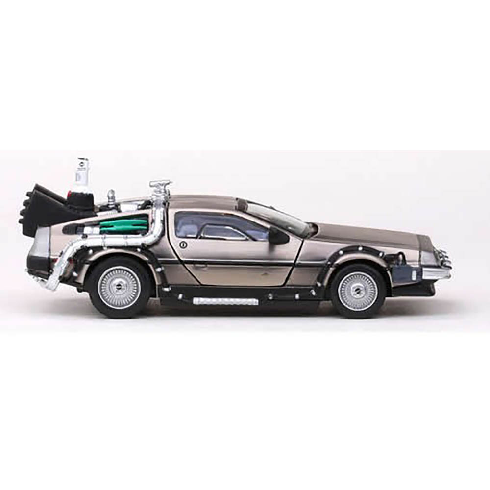 Delorean Back to The Future Parte 1 Sun Star 1:43 (c/ display em acrílico) - Imagem 5