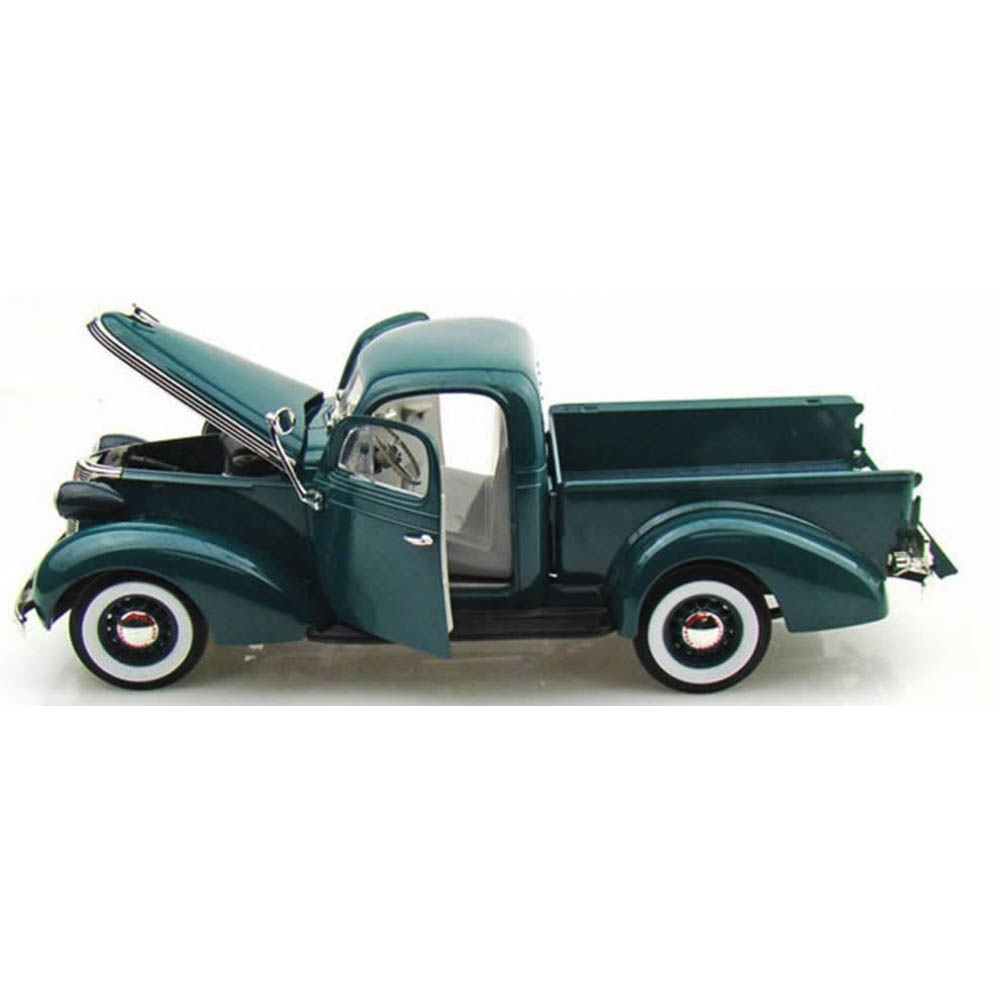 1937 Studebaker Coupe Express Pick Up 1:18 Yat Ming Verde - Imagem 2
