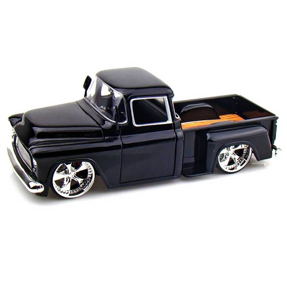 Chevy Stepside 1955 Jada Toys 1:24 Preto2 - Imagem 5