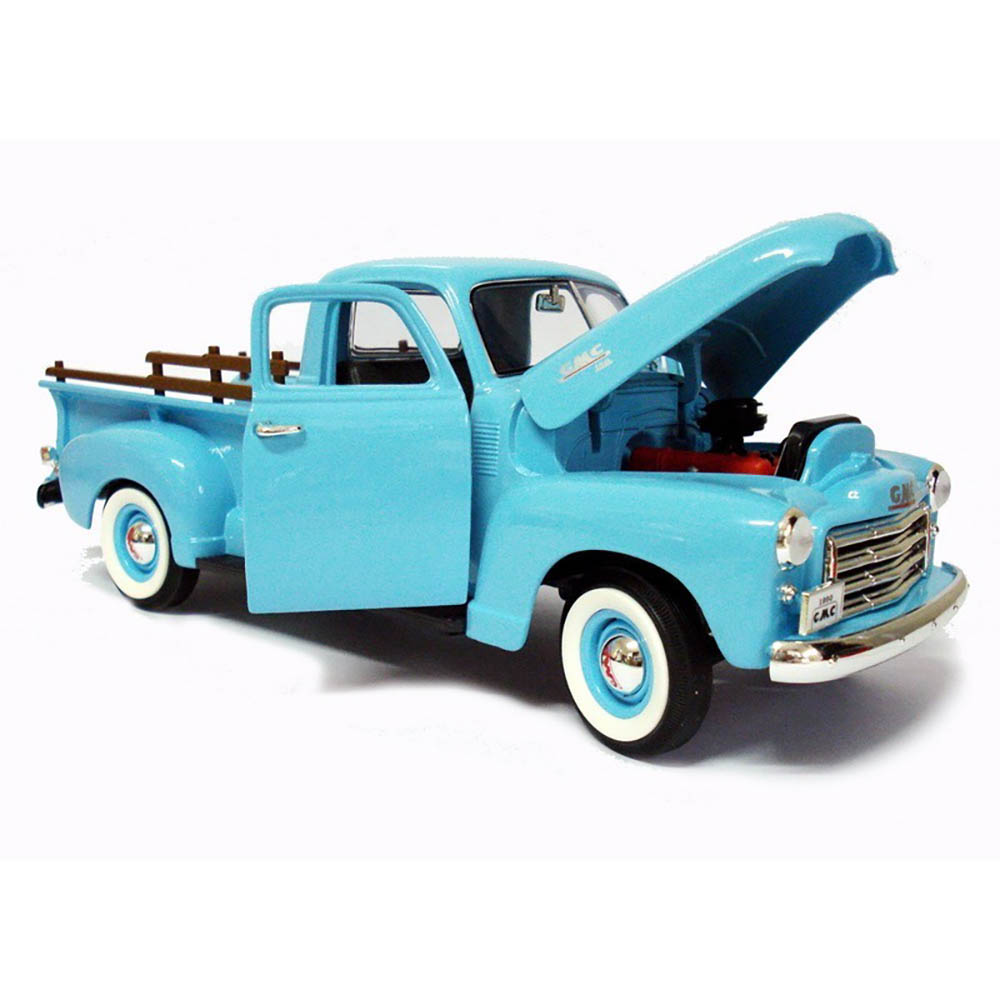 1950 GMC Pick Up 1:18 Yat Ming Azul - Imagem 3