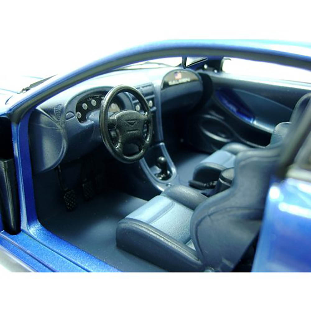 Miniatura Saleen Sr Azul Motormax 1/18 - Imagem 5