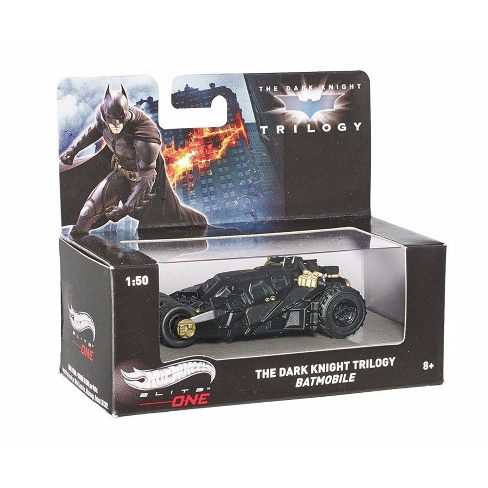 Batmovel Dark Knight Trilogy Hot Wheels Elite One 1:50 - Imagem 2