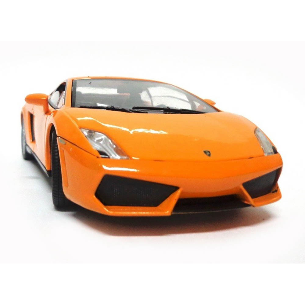 Miniatura Lamborghini Lp560-4 Laranja Motormax 1/24 - Imagem 3