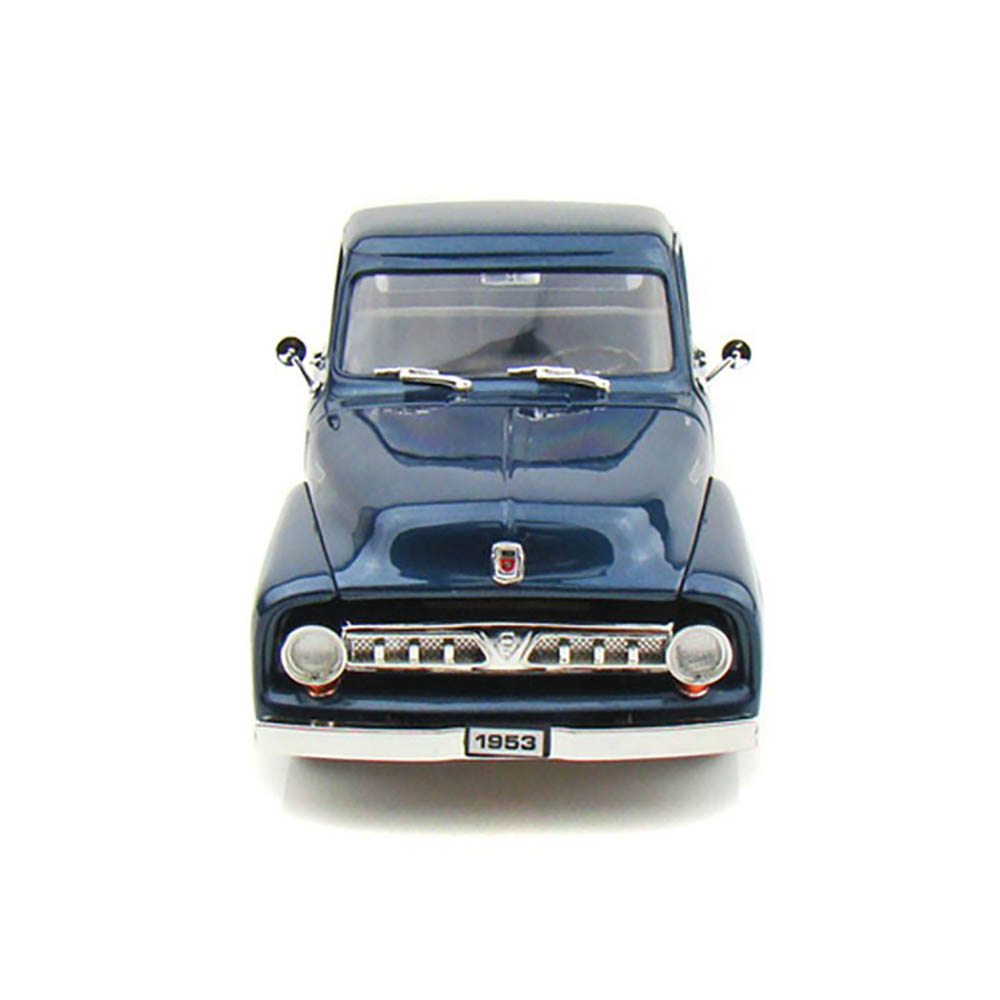 1953 Ford F-100 Pick Up 1:18 Yat Ming Azul Escuro - Imagem 3