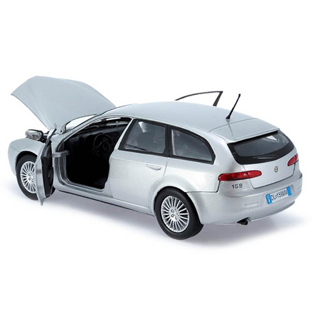 Miniatura Alfa Romeo 159 Sw Prata Motormax 1/24 - Imagem 7