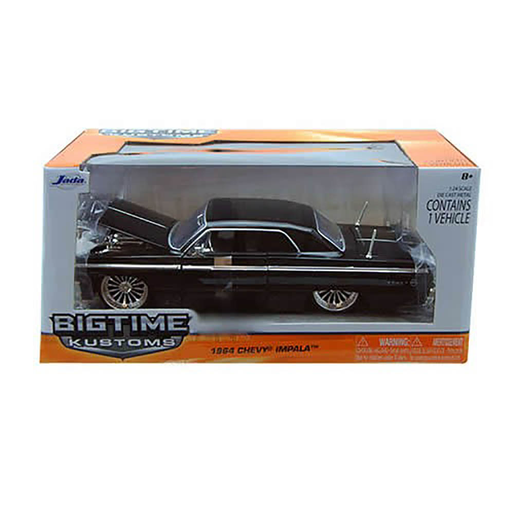 Miniatura Chevy Impala 1964 Preto Jada Toys 1/24 - Imagem 2