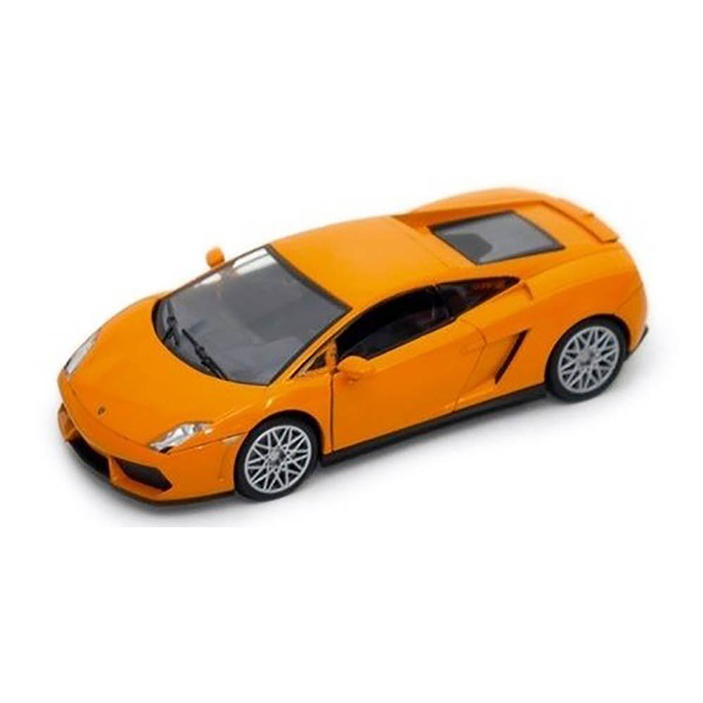 Miniatura Lamborghini Lp560-4 Laranja Motormax 1/24 - Imagem 4