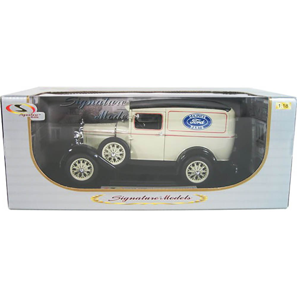 Miniatura Ford Delivery Truck 1931 Creme S Models 1/18 - Imagem 7