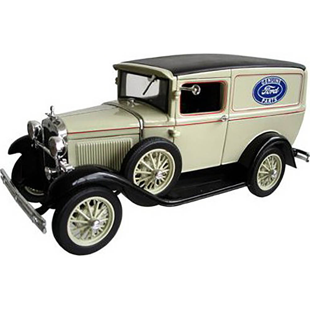 Miniatura Ford Delivery Truck 1931 Creme S Models 1/18 - Imagem 8
