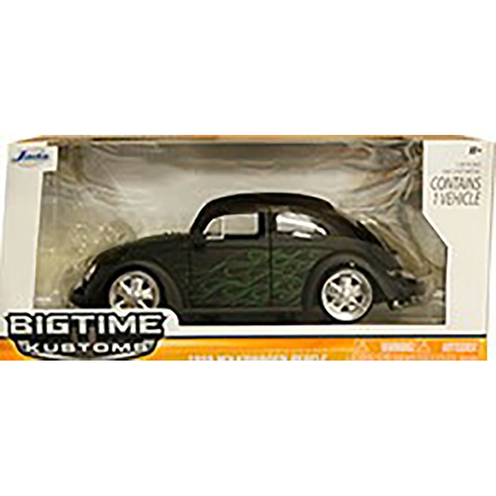 Volkswagen Fusca Beetle 1959 Jada Toys 1:24 preto - Imagem 4