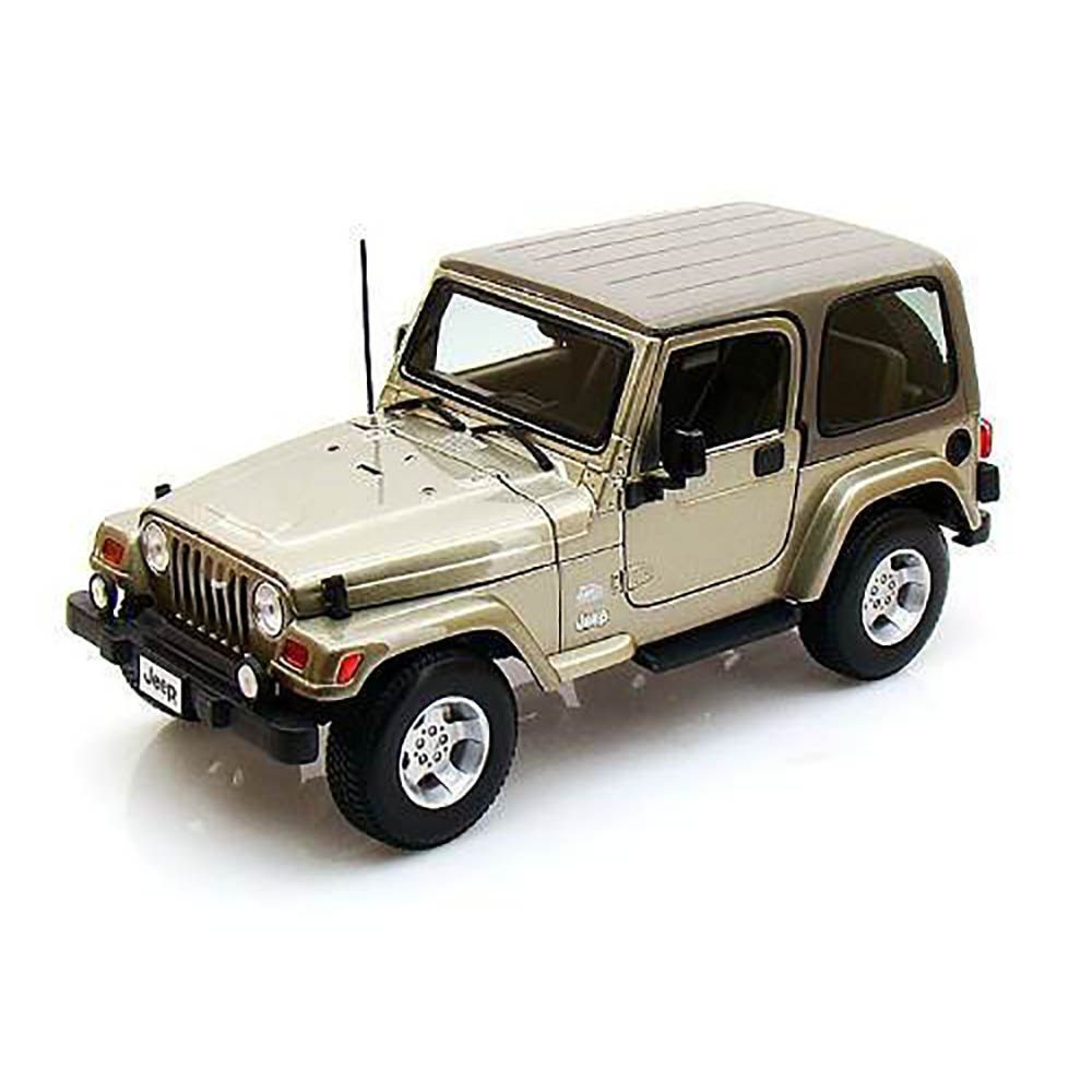 Jeep Wrangler Sahara 1:18 Bburago Bege - Imagem 2