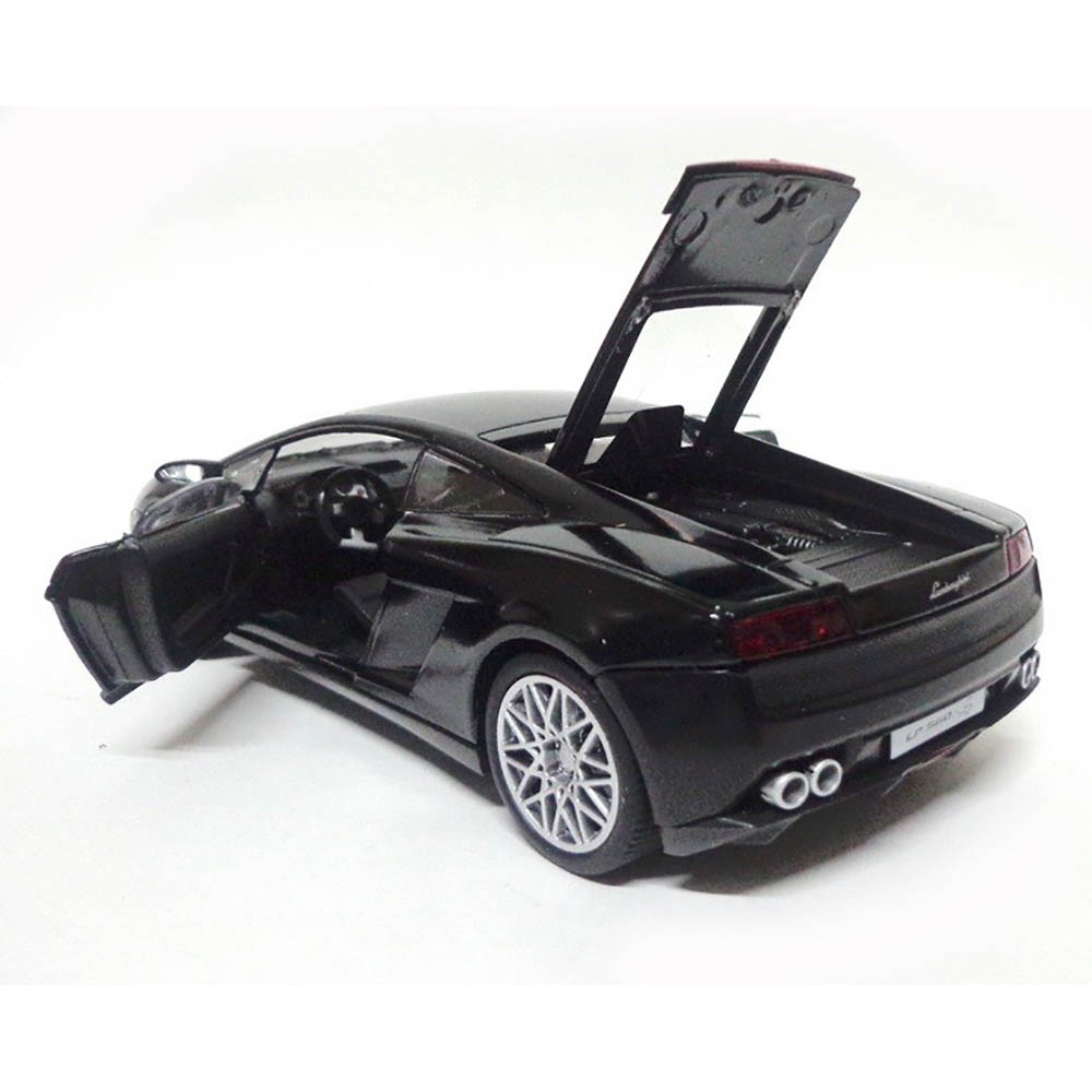 Miniatura Lamborghini Lp560-4 Preto Motormax 1/24 - Imagem 5