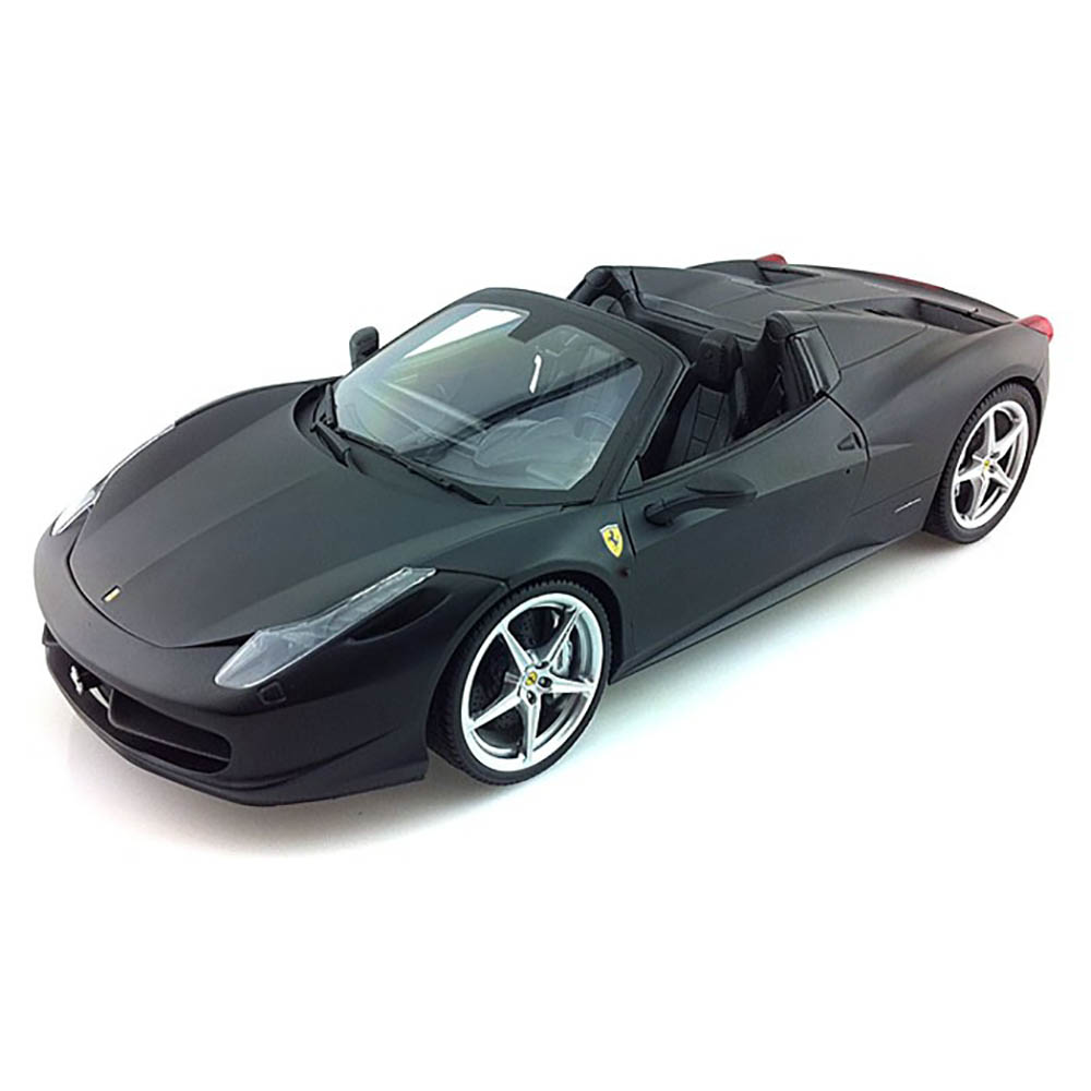 Ferrari 458 Spider 1:18 Hot Wheels Preto