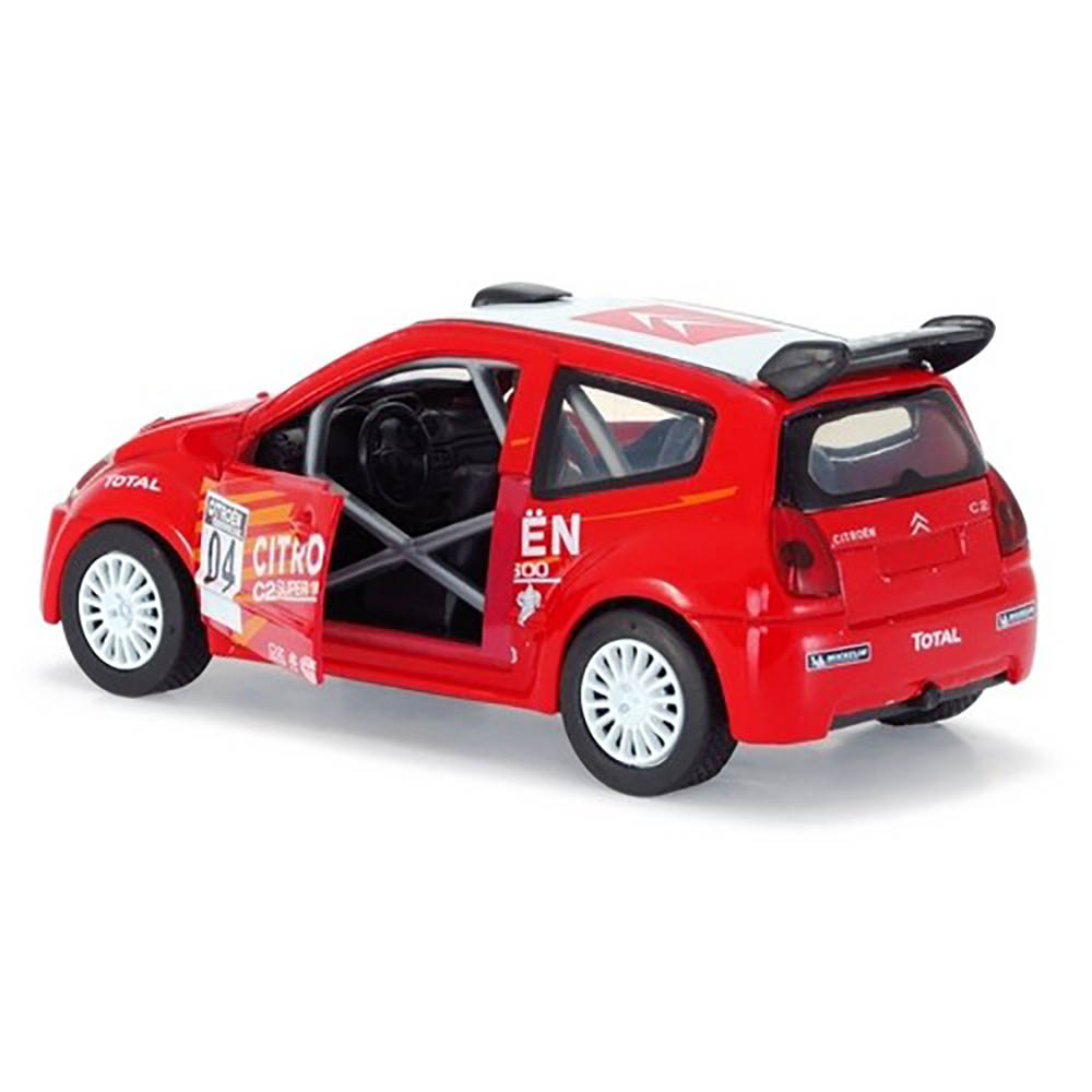 Miniatura Citroen C2 Sport Rally New Ray 1/32 - Imagem 3
