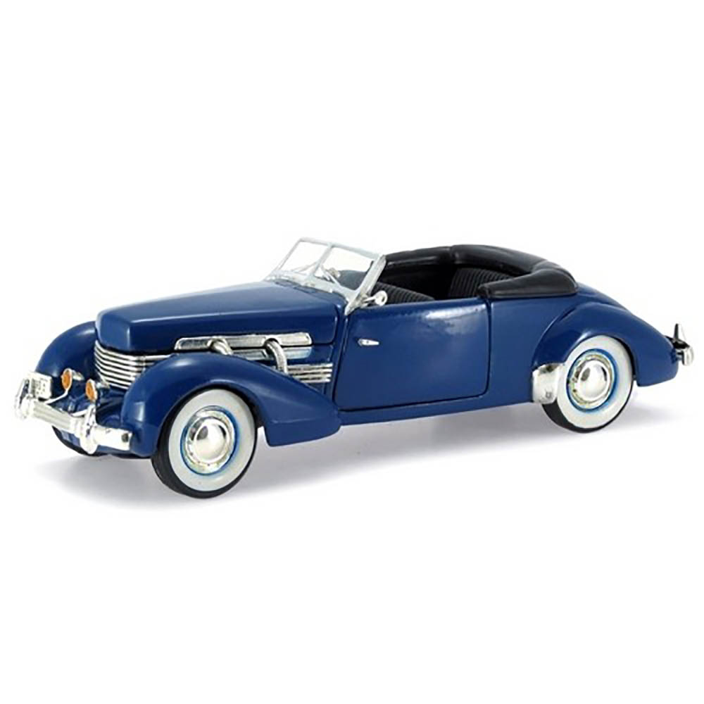 Miniatura Cord 812 1937 Supercharged Azul S Models 1/32