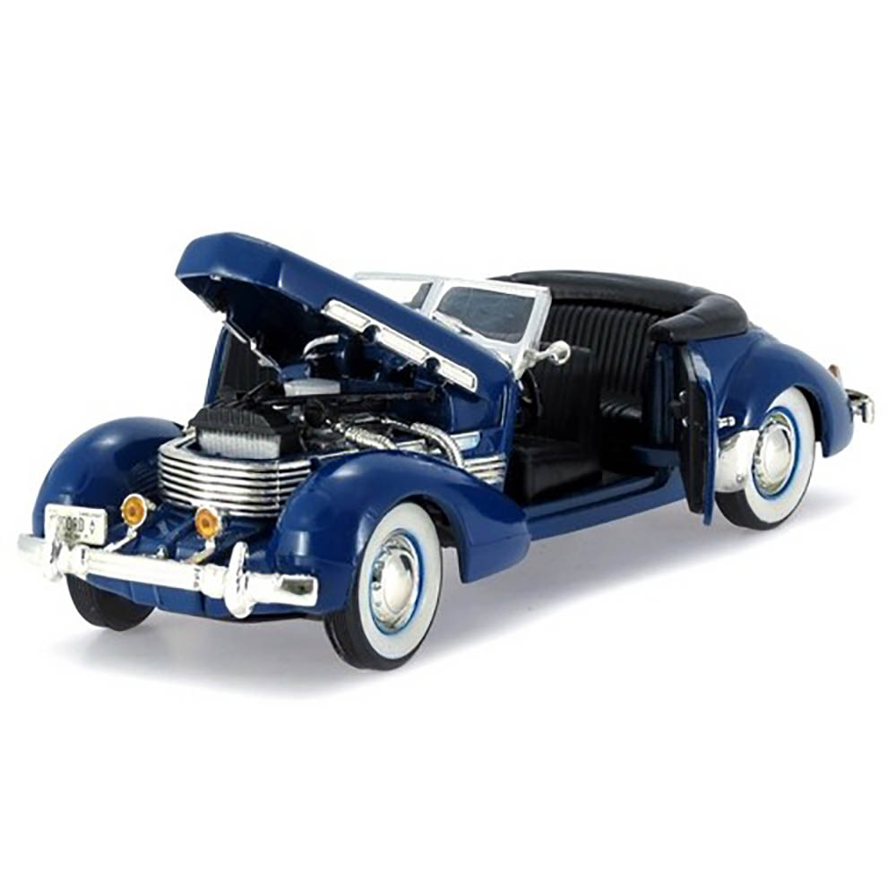 Miniatura Cord 812 1937 Supercharged Azul S Models 1/32 - Imagem 2