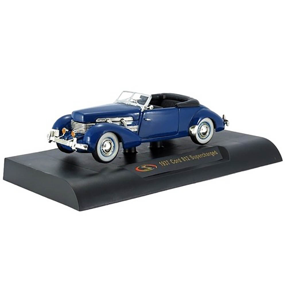 Miniatura Cord 812 1937 Supercharged Azul S Models 1/32 - Imagem 4