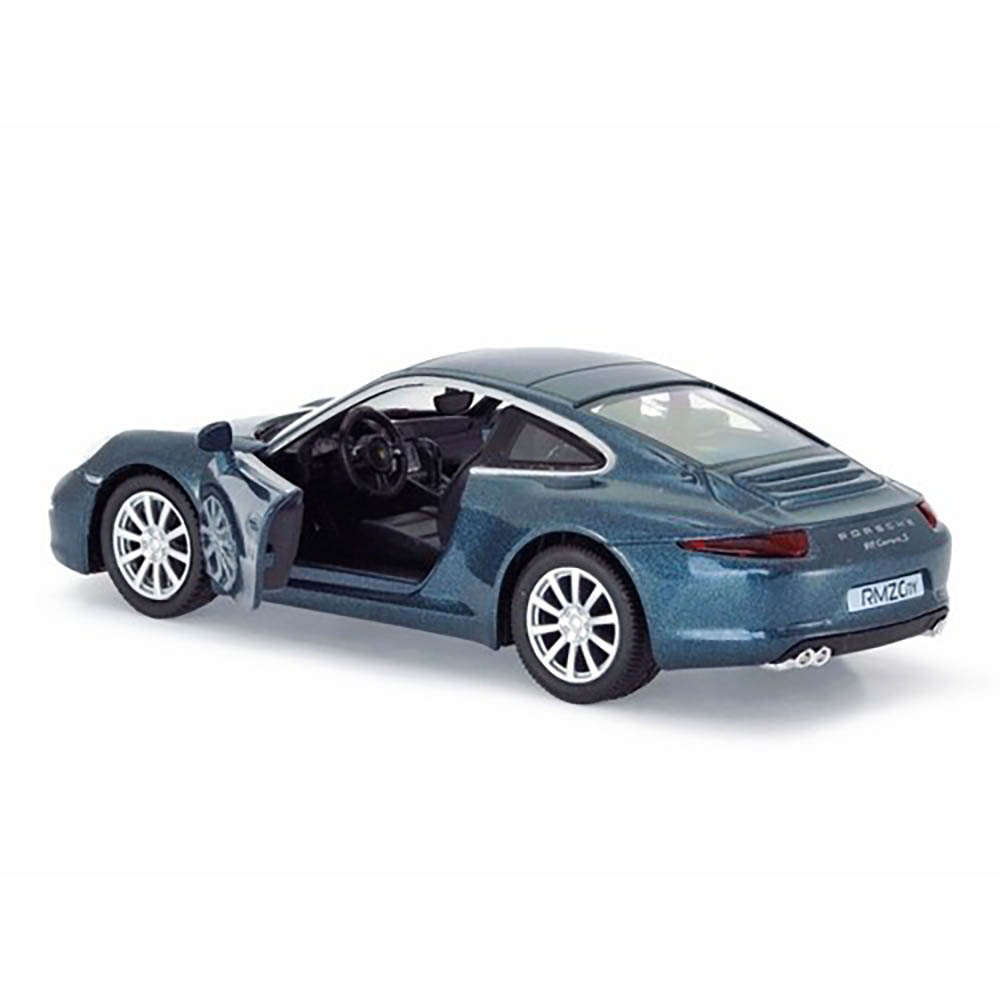 Miniatura Porsche 911 Carrera S Cinza Super Marcas 1/32 - Imagem 2
