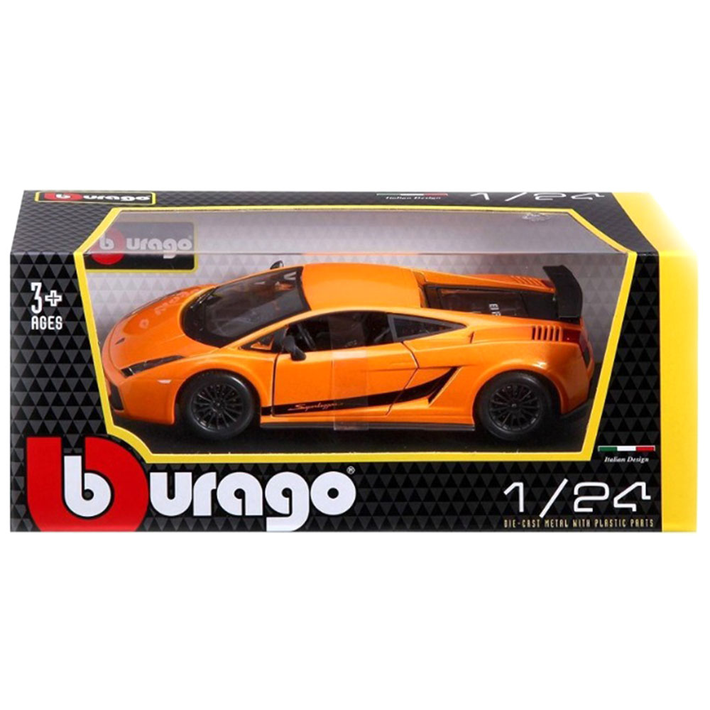 Miniatura Lamborghini Gallardo Superleggera Bburago 1/24 - Imagem 4