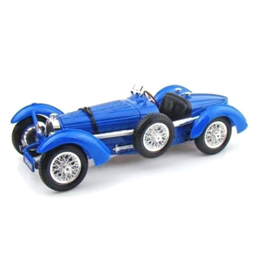 Miniatura Bugatti Type 59 1934 Azul Bburago 1/18