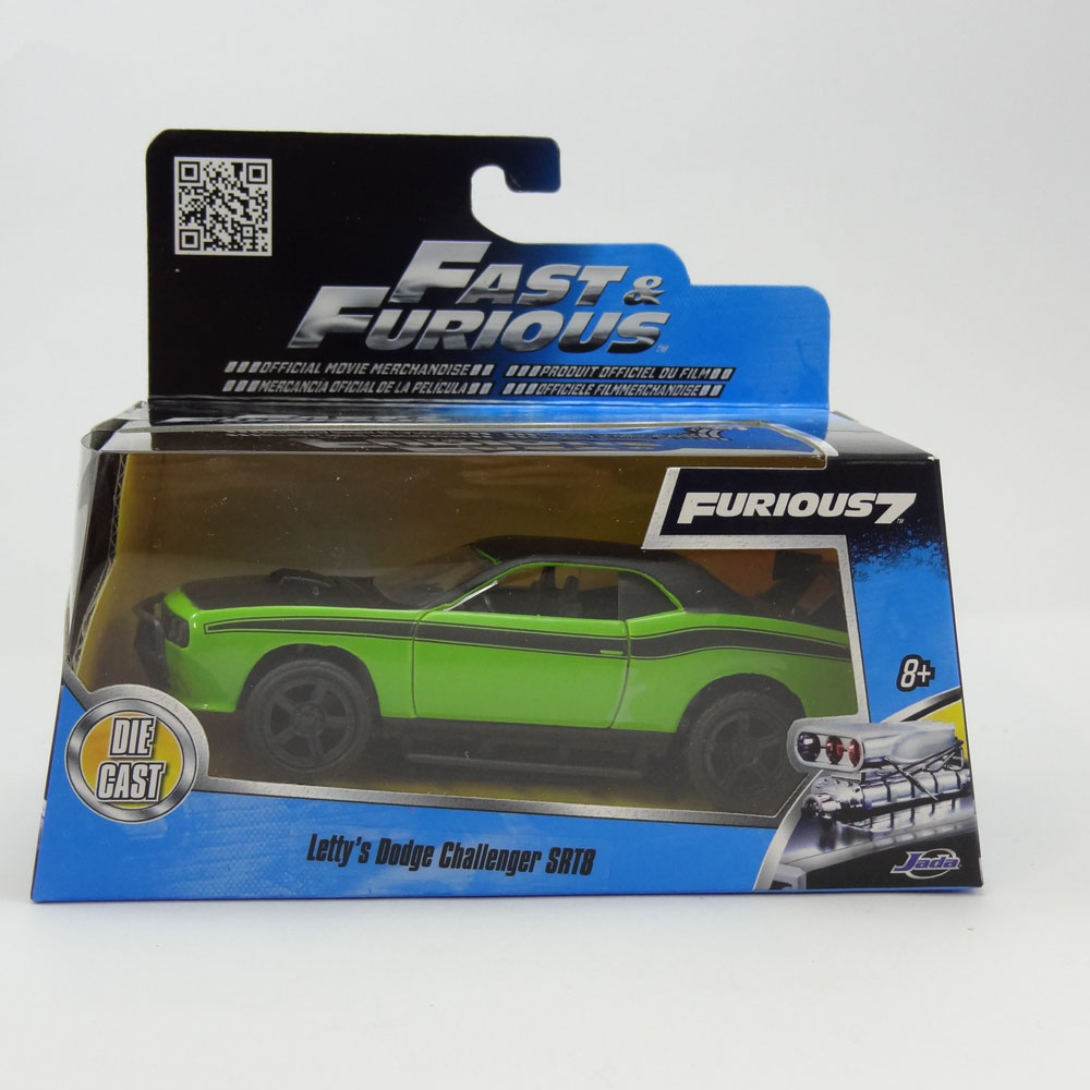 Miniatura Dodge Challenger Srt8 Velozes e Furiosos 7 1/32 - Imagem 4