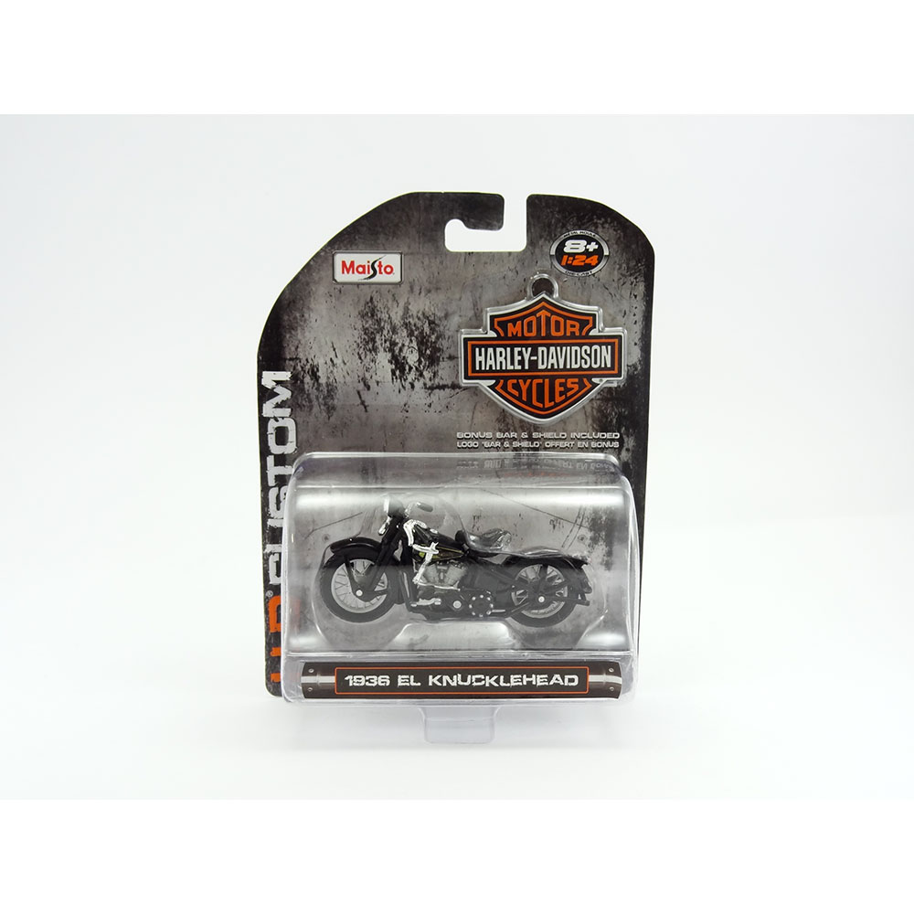 1936 EL Knucklehead Harley Davidson 1:24 Maisto