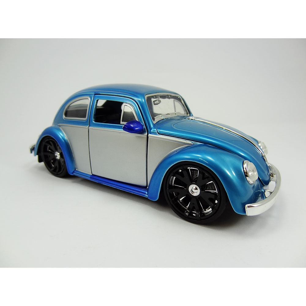Volkswagen Fusca Beetle 1959 Jada Toys 1:24 azul claro - Imagem 2