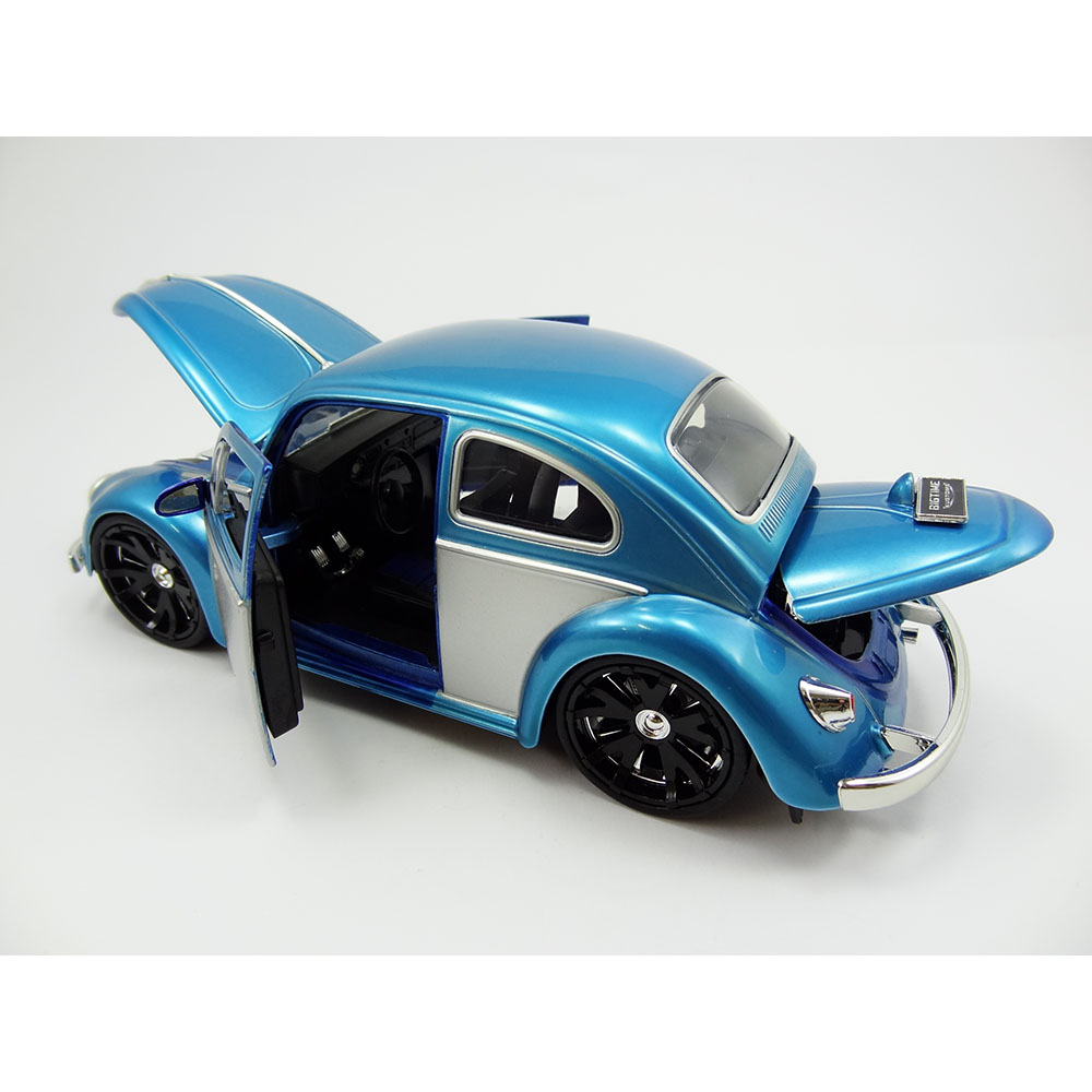 Volkswagen Fusca Beetle 1959 Jada Toys 1:24 azul claro - Imagem 7
