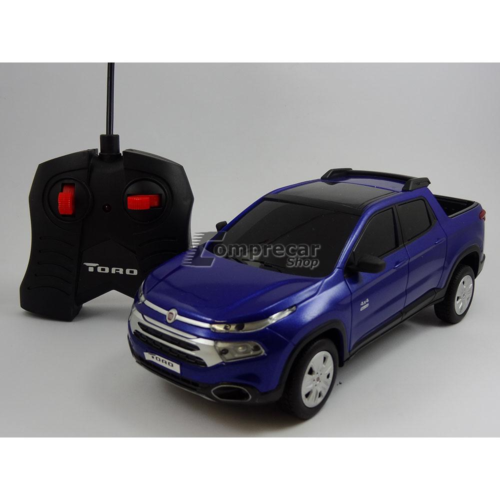 Fiat Toro Controle Remoto 1:18 CKS Azul