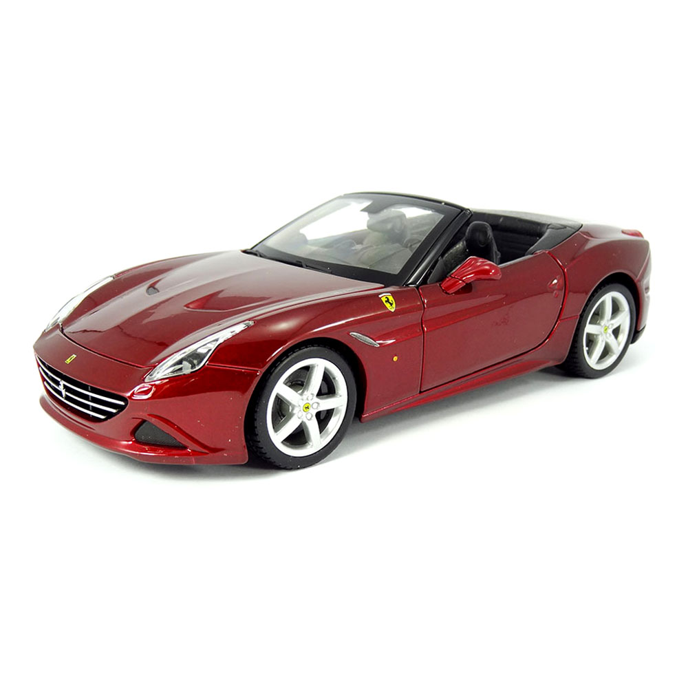 Miniatura Ferrari California T Conversível Vinho 1/24