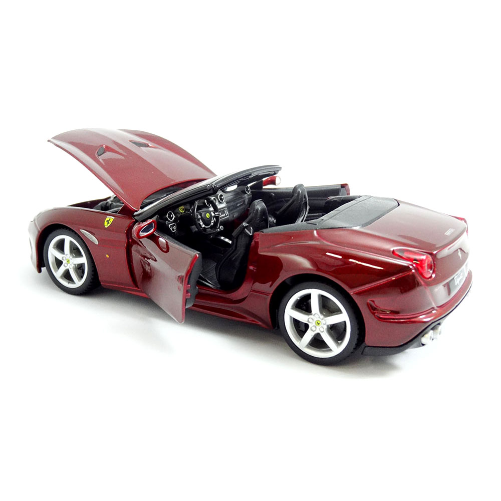 Miniatura Ferrari California T Conversível Vinho 1/24 - Imagem 4