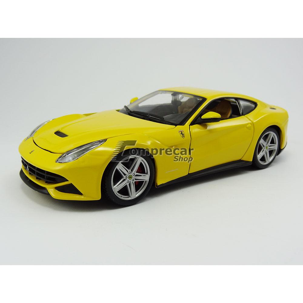 Ferrari F12 Berlinetta 1:24 Bburago Amarelo