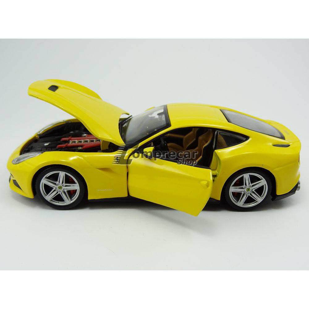 Ferrari F12 Berlinetta 1:24 Bburago Amarelo - Imagem 5