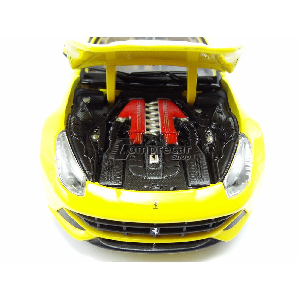 Ferrari F12 Berlinetta 1:24 Bburago Amarelo - Imagem 4