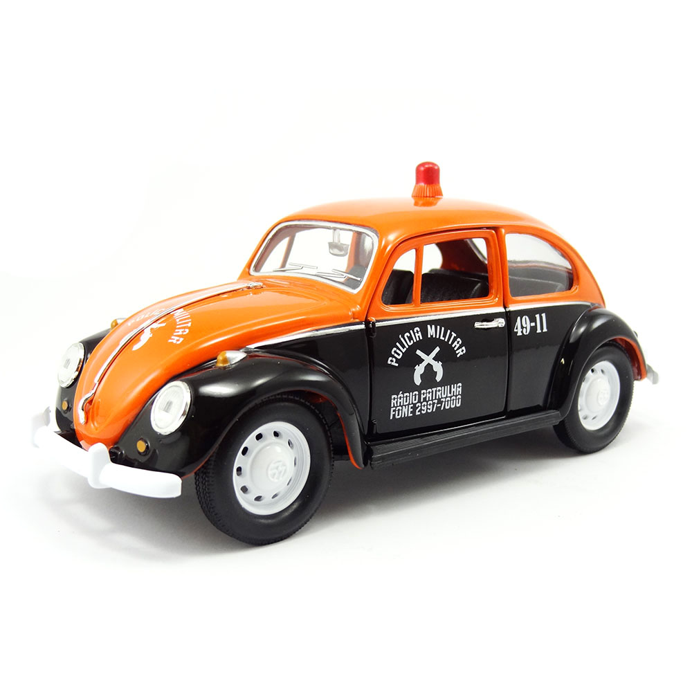 Miniatura Fusca Polícia Militar SP 1967 California 1/24