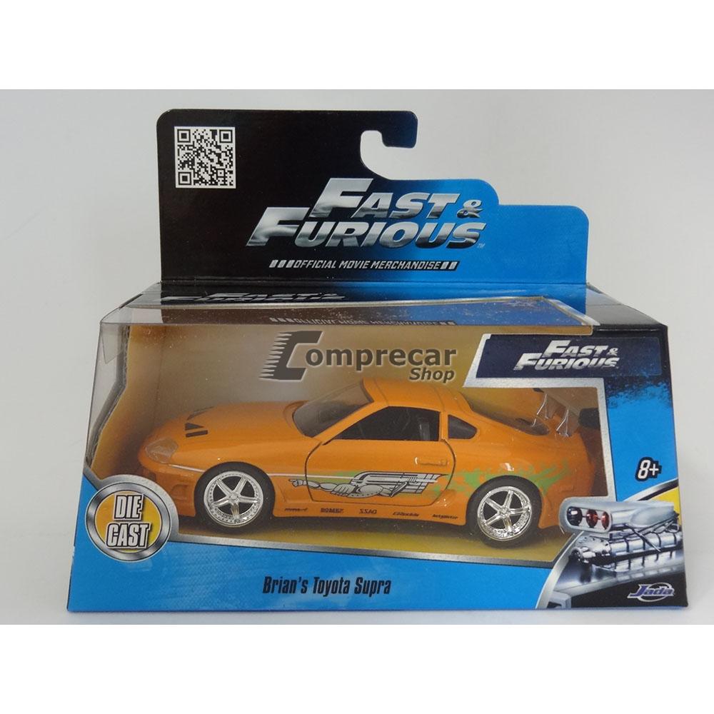 Toyota Supra Velozes e Furiosos 1:32 Jada Laranja - Imagem 4