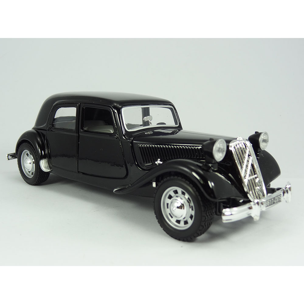 Citroen T.A. 15 CV 1:24 Bburago Preto - Imagem 2