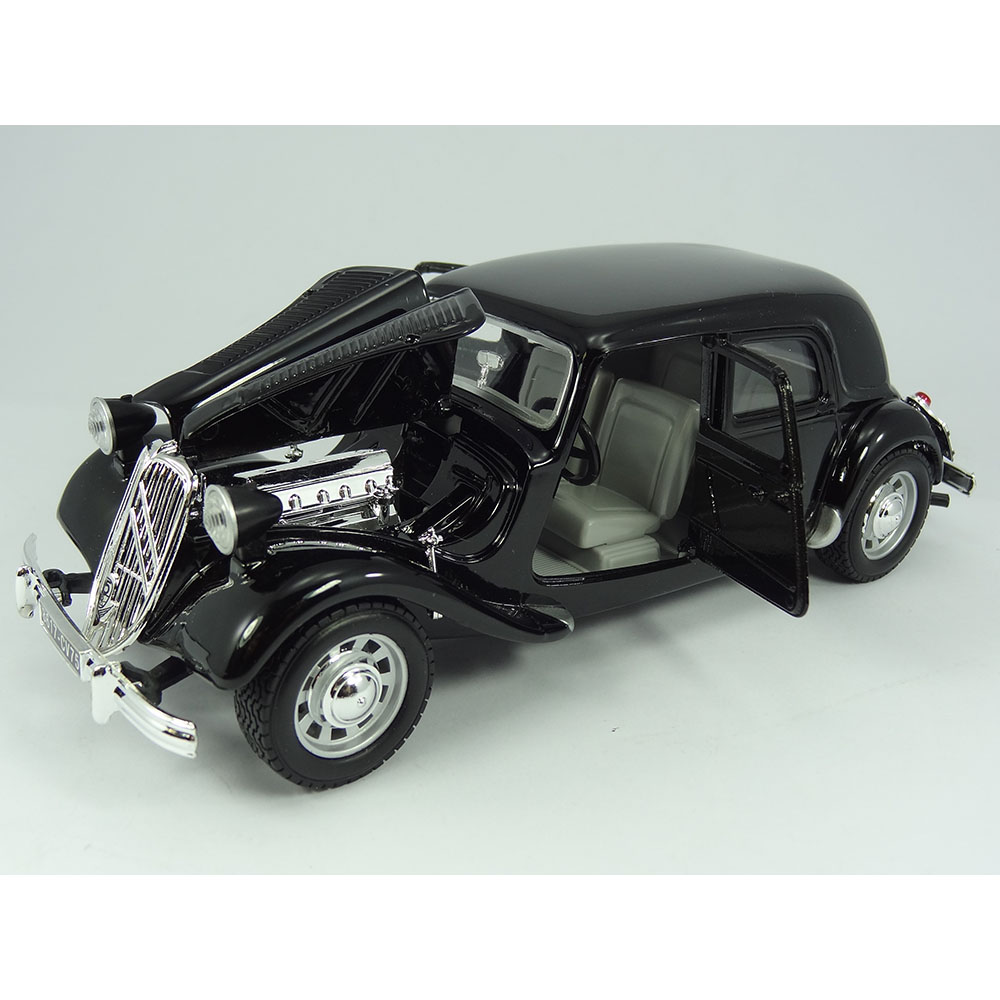 Citroen T.A. 15 CV 1:24 Bburago Preto - Imagem 5