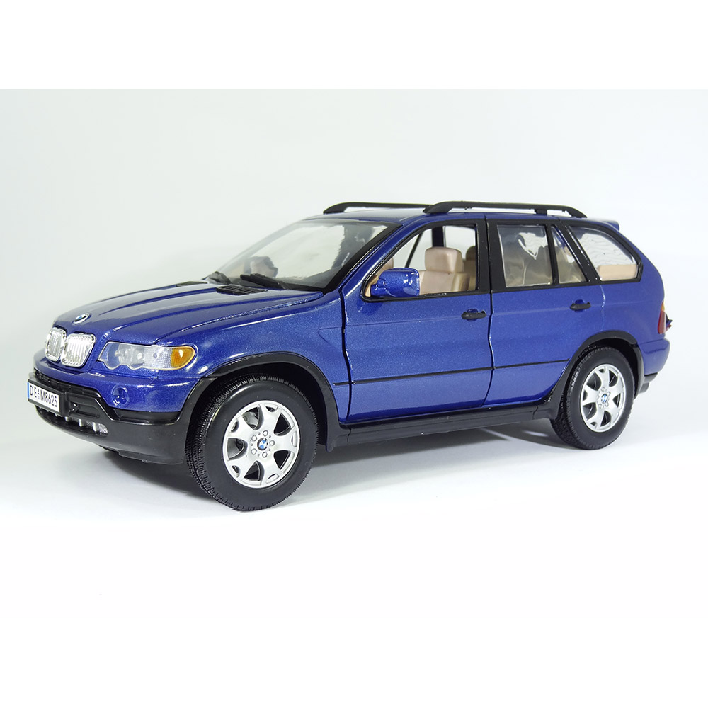 Miniatura Bmw X5 Azul Motormax 1/18
