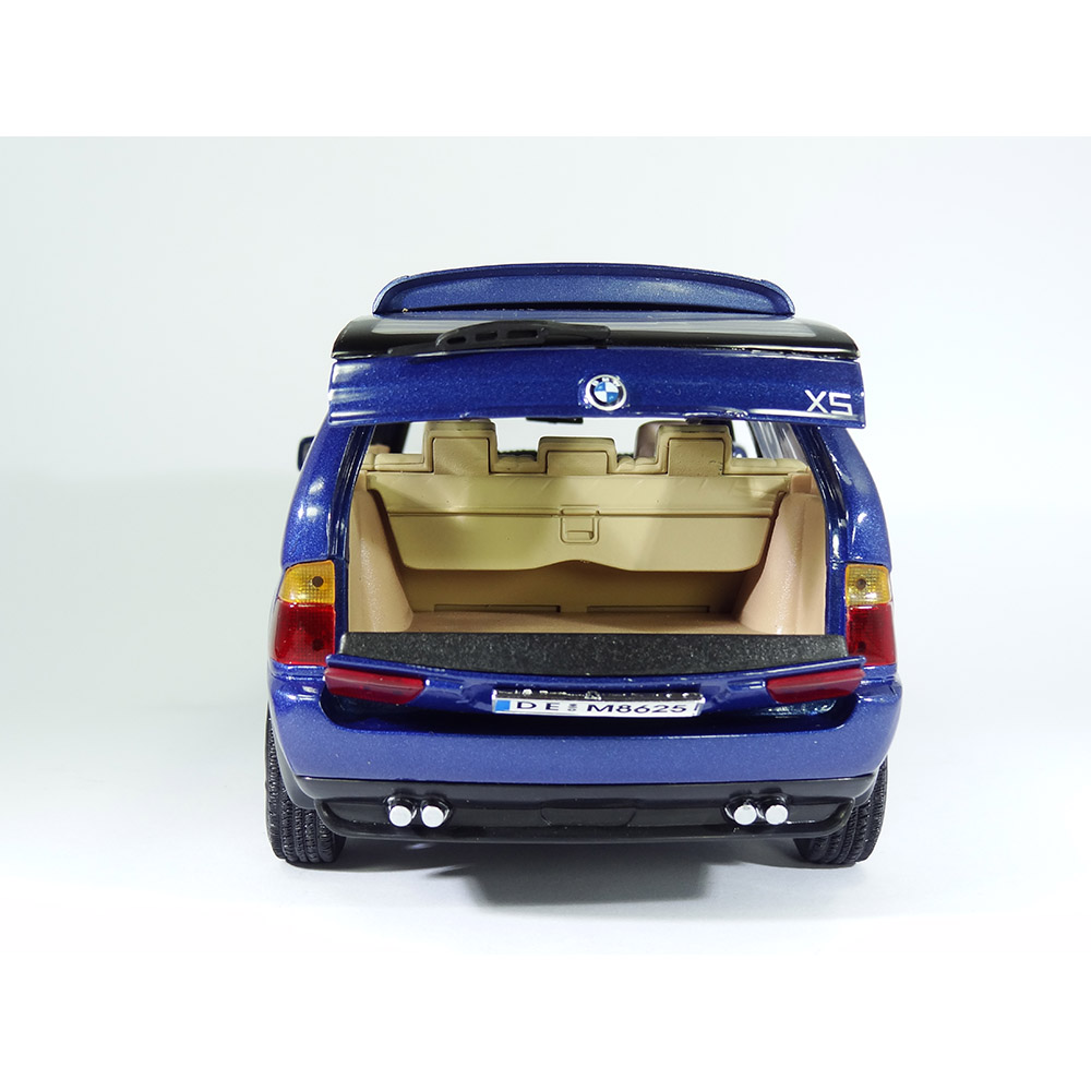 Miniatura Bmw X5 Azul Motormax 1/18 - Imagem 4