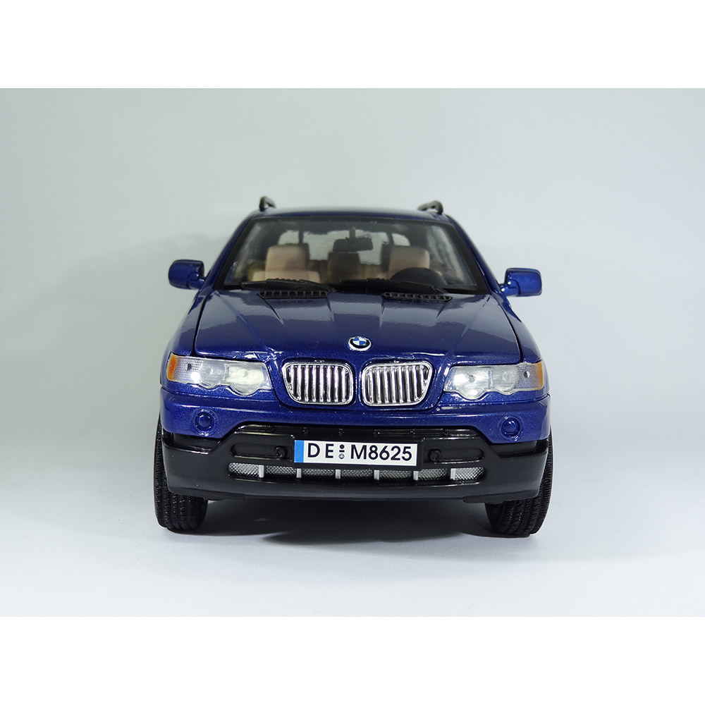 Miniatura Bmw X5 Azul Motormax 1/18 - Imagem 3