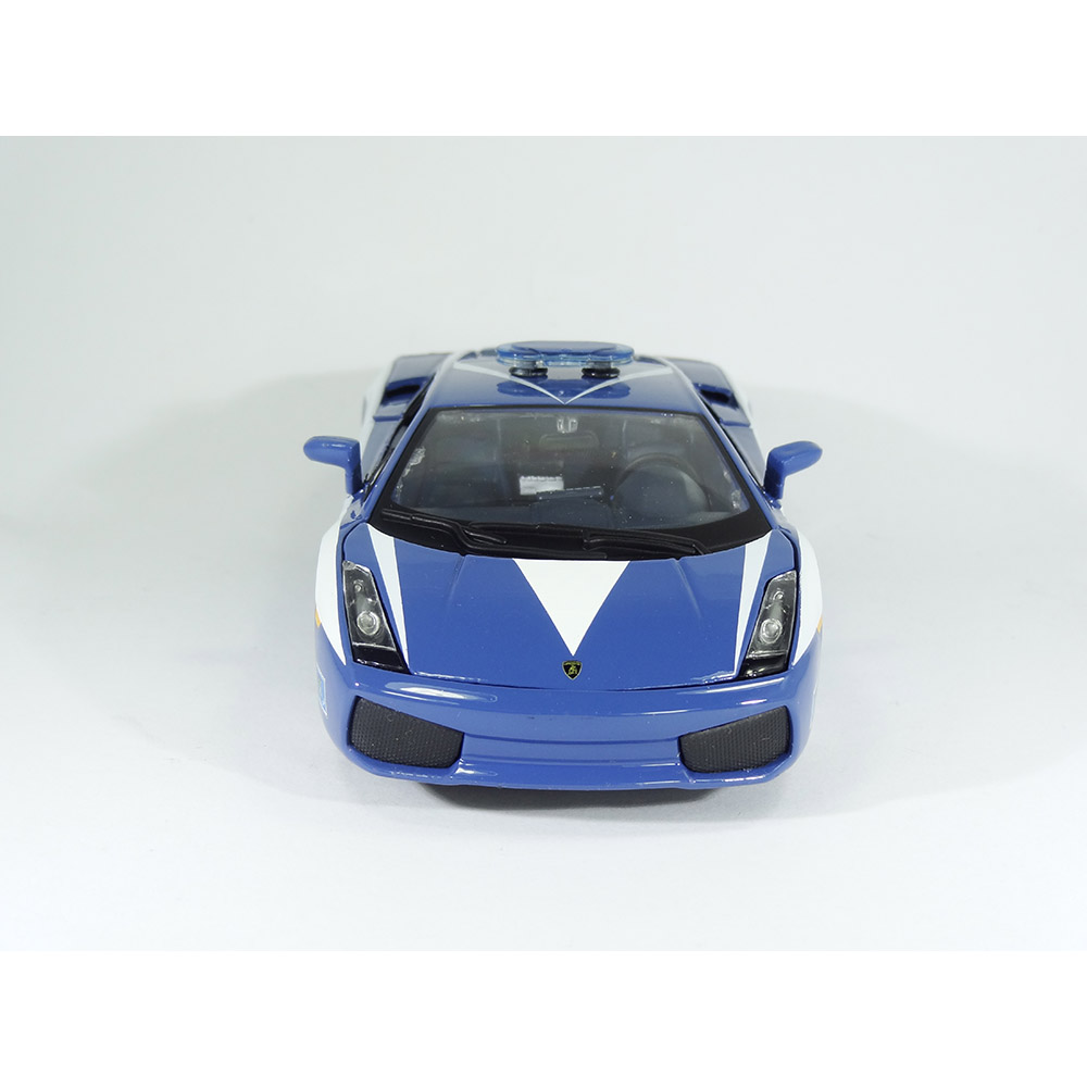 Lamborghini Gallardo Polizia 1:24 Bburago Azul - Imagem 4