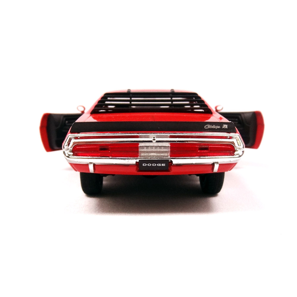 Miniatura Dodge Challenger T/a 1970 Laranja Welly 1/24 - Imagem 5