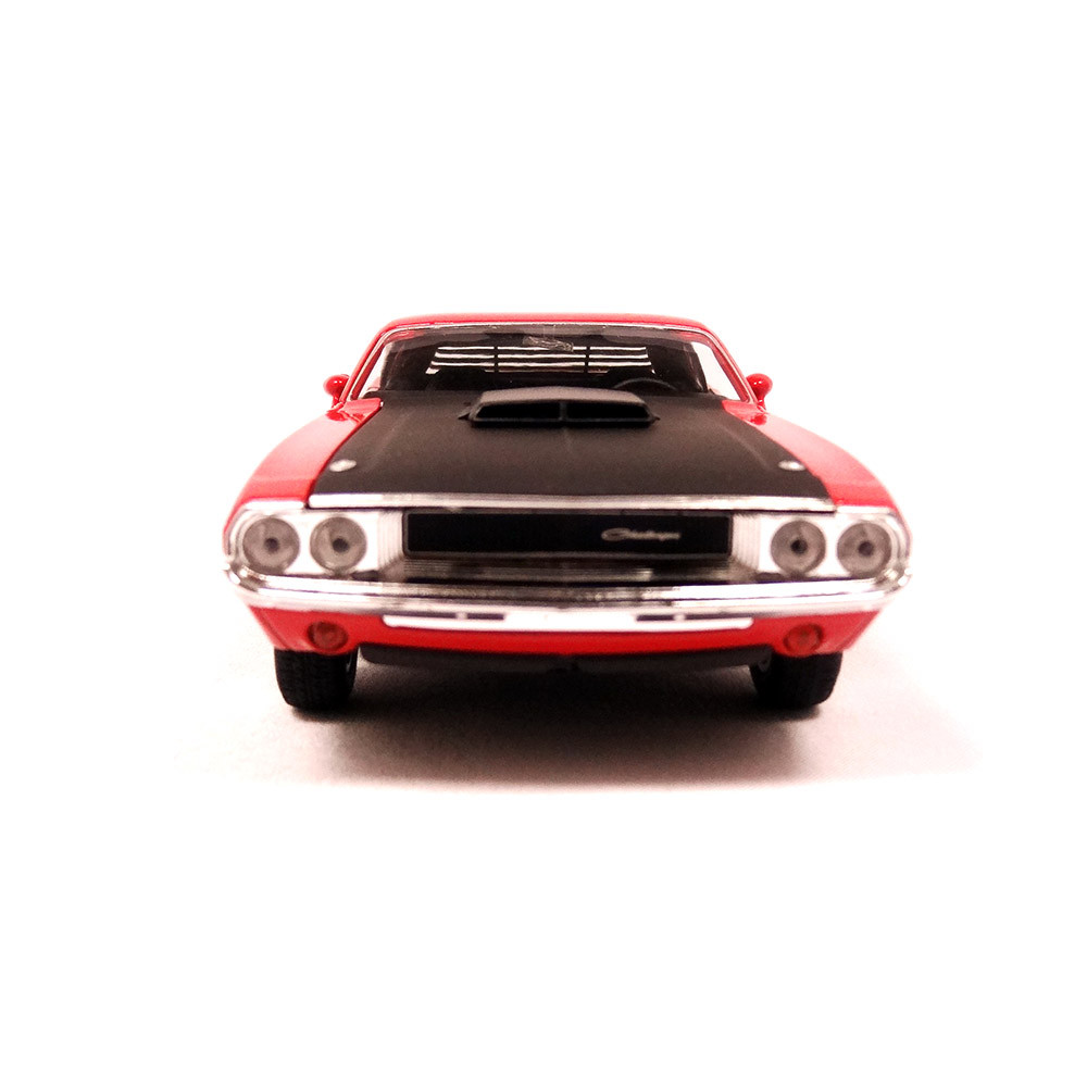 Miniatura Dodge Challenger T/a 1970 Laranja Welly 1/24 - Imagem 2