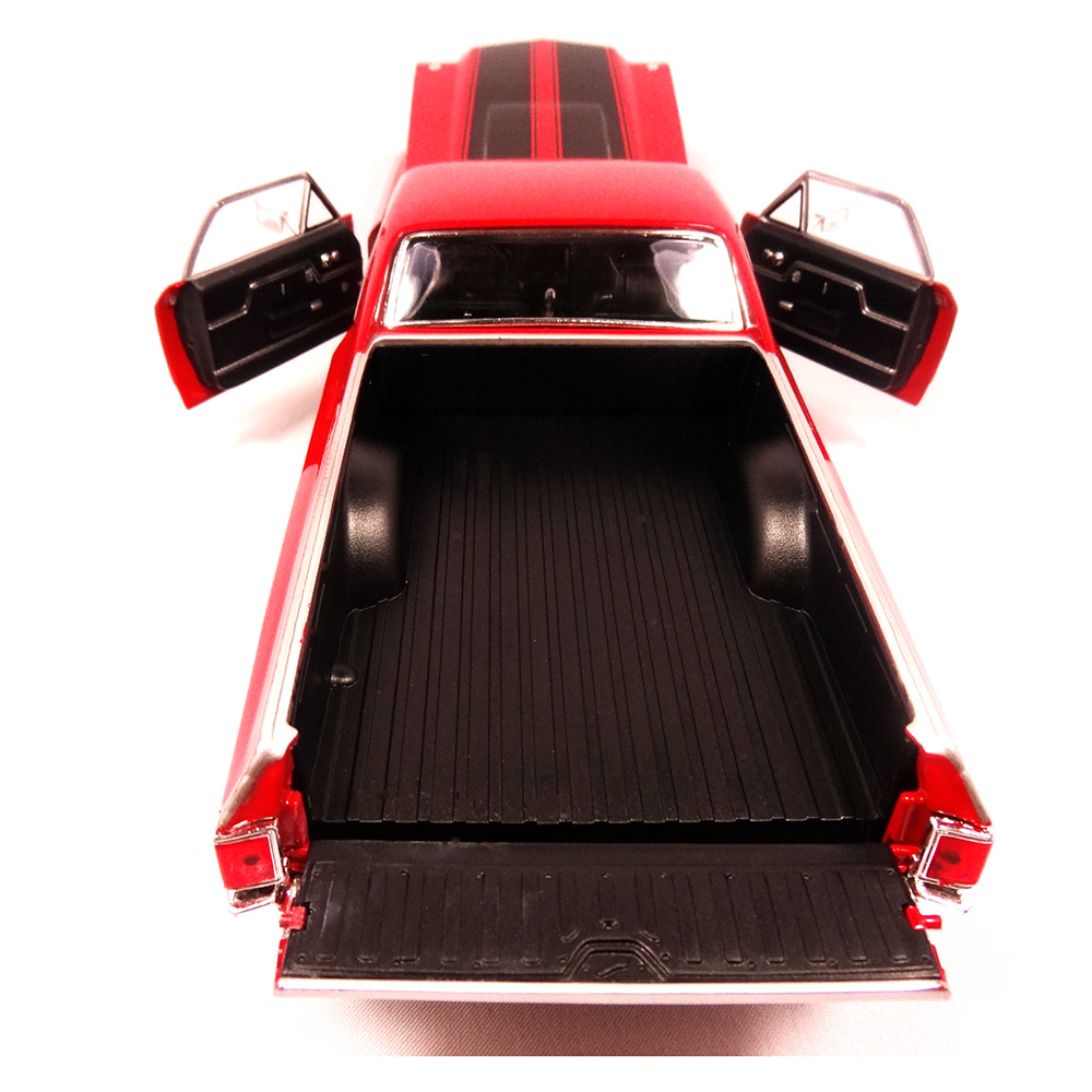 Miniatura Chevrolet El Camino 1970 Vermelho Welly 1/18 - Imagem 5