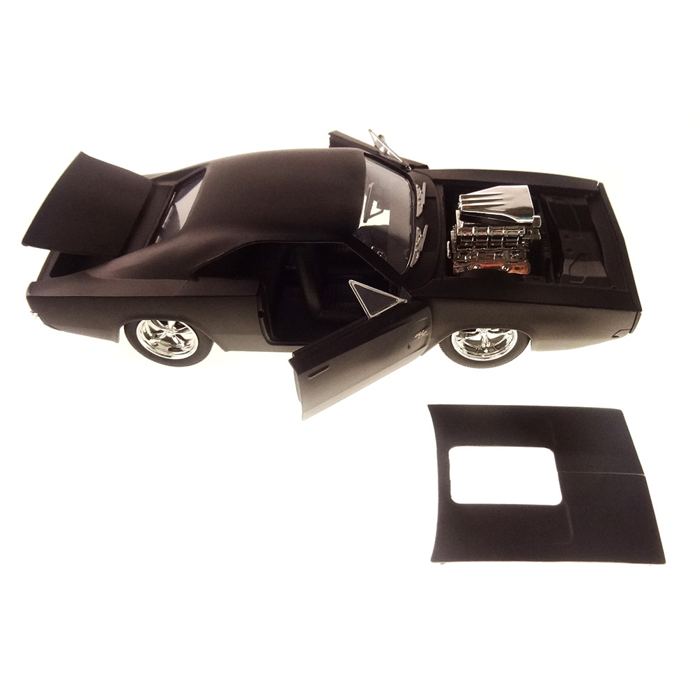 Dodge Charger R/T Velozes e Furiosos 7 Jada Preto Fosco - Imagem 3