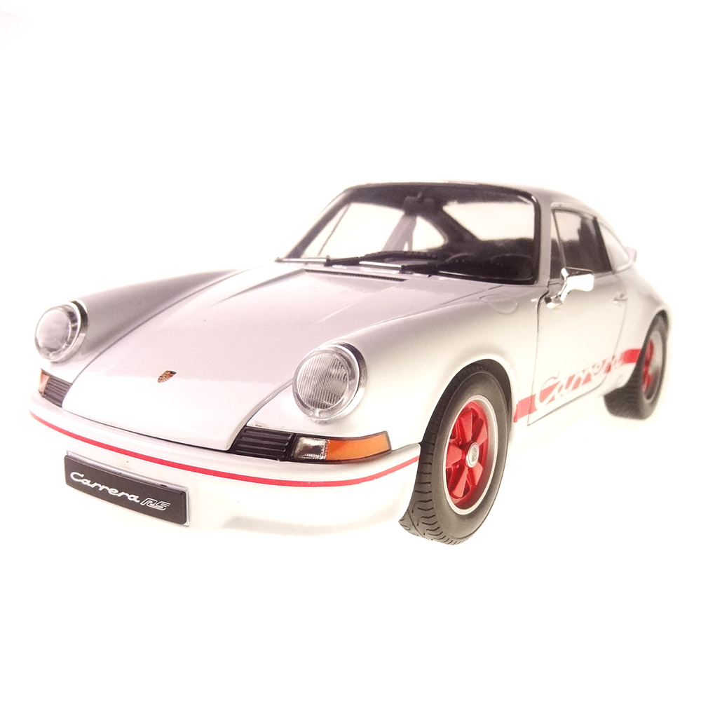 Miniatura Porsche 911 Carrera Rs 1973 Branco Welly 1/18
