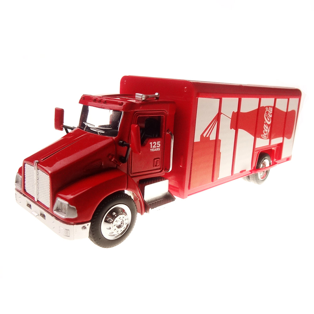 Caminhão Kenworth T300 Coca-Cola 1:43 Motor City Classics