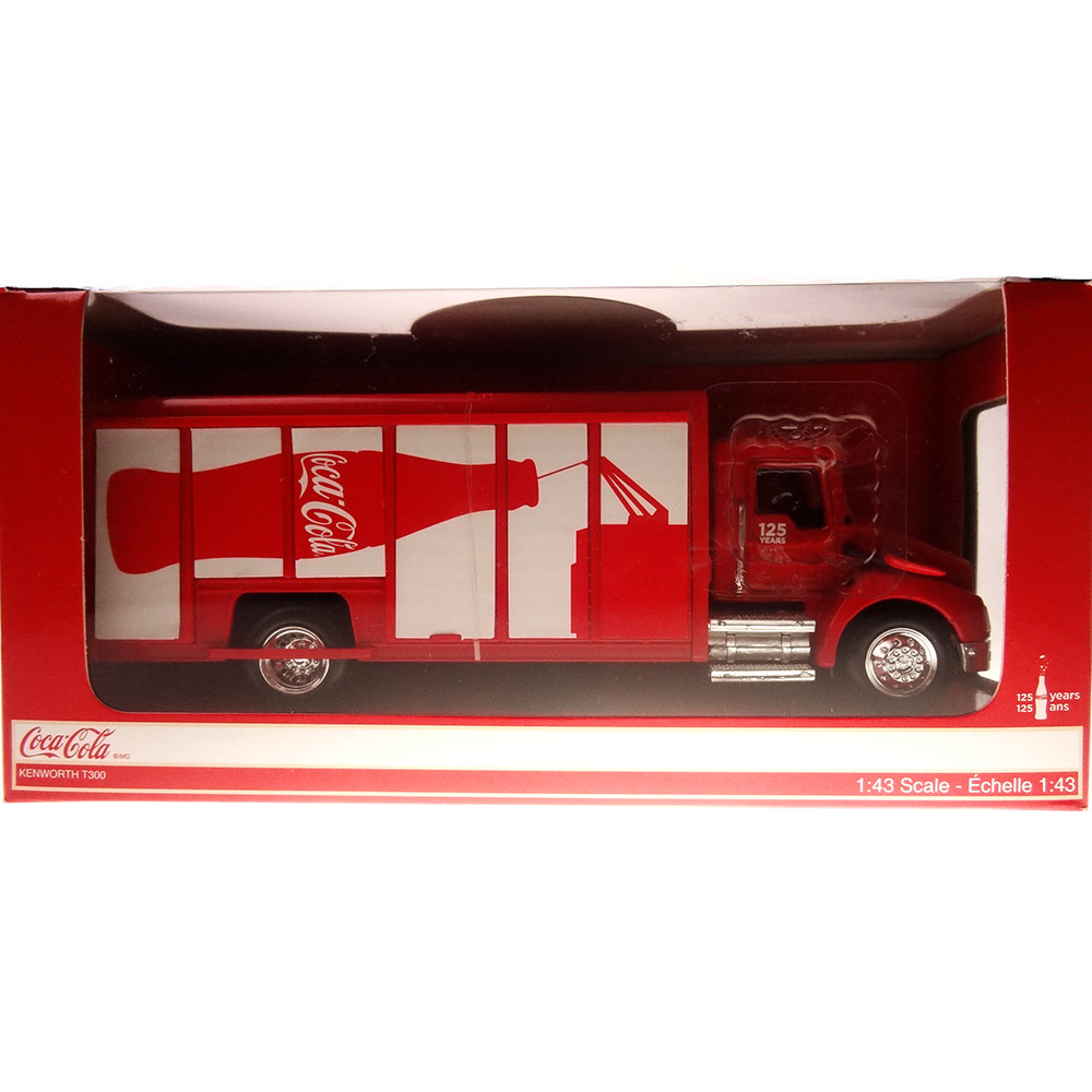 Caminhão Kenworth T300 Coca-Cola 1:43 Motor City Classics - Imagem 2